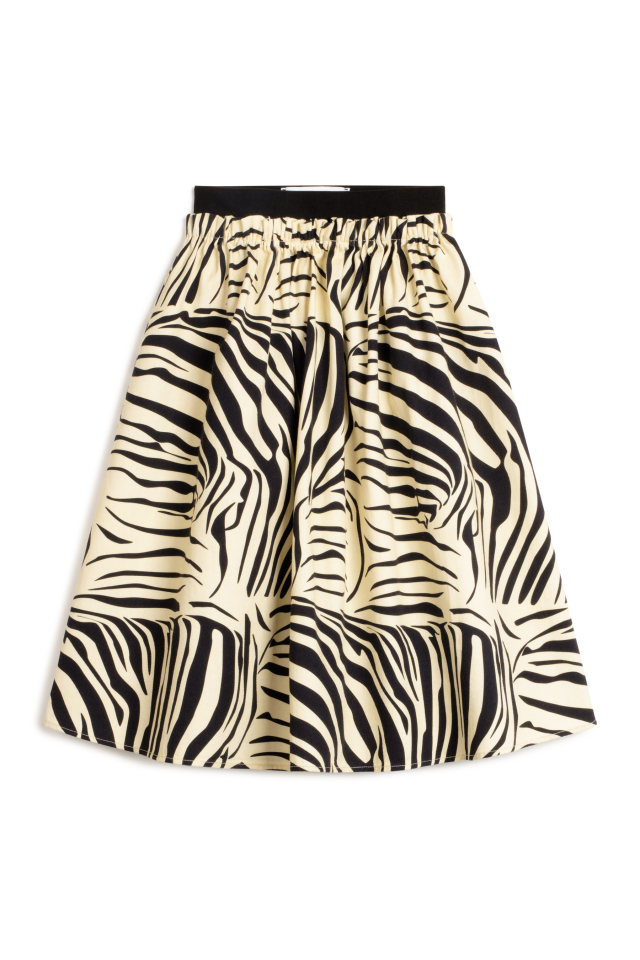 【WOLF & RITA】SILVINA ZEBRA BLACK