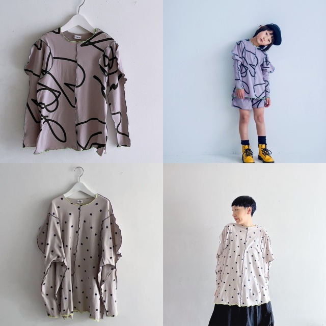 【frankygrow】24SCS-470 FRG+SB PLAIN STITCH L/S TEE