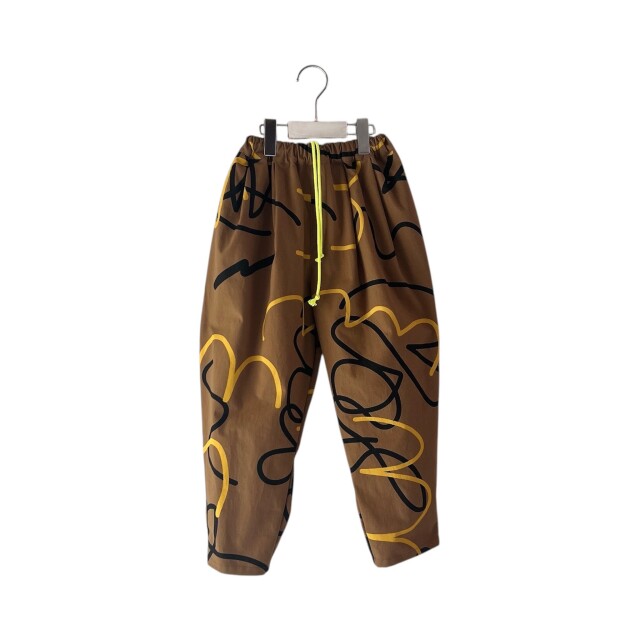 【minnano×frankygrow】MF25FWBT-004 PATTERNED TEPERED PANTS – HORSE CLOTH VINTAGE