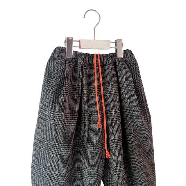 minnano×frankygrow】MF25FWBT-005 GLEN CHECK TEPERED PANTS