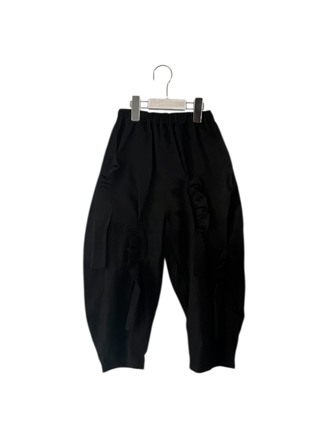 【frankygrow】26FWBT-402 FULLY EMBROIDERED FRILL PANTS