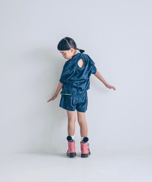 frankygrow】24SBT-336 FRG+SB PLAIN STITCH SHORT PANTS