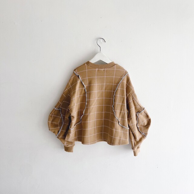 frankygrow】24FWBT-350 MATELASSE JQ SCALLOPED BIG PANTS
