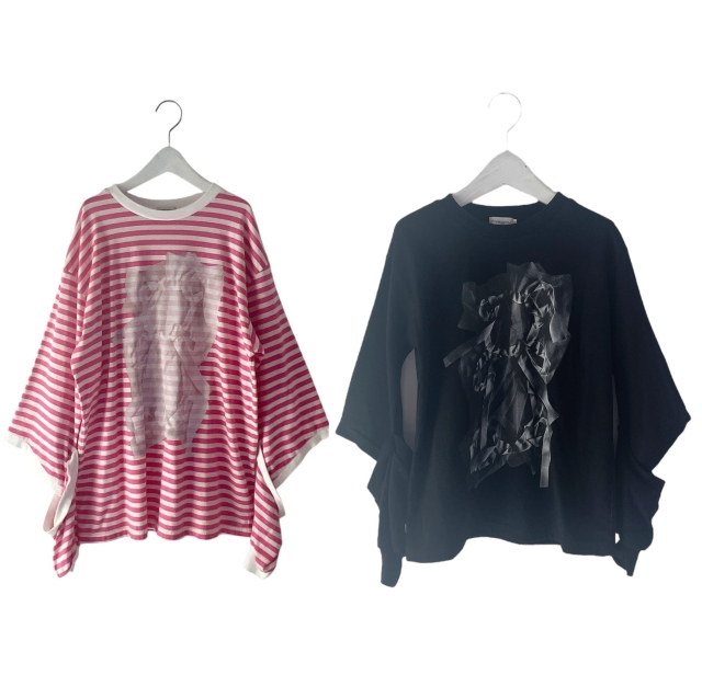 【frankygrow】25FWCS-505 DEFORMED RIBS L/S TEE