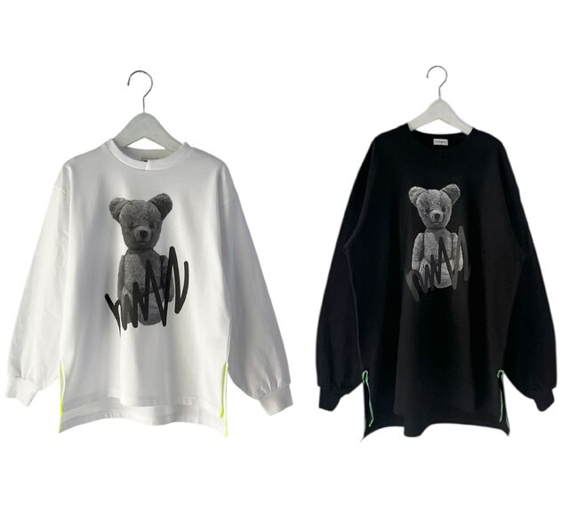 【frankygrow】26FWCS-523 BEAR L/S TEE