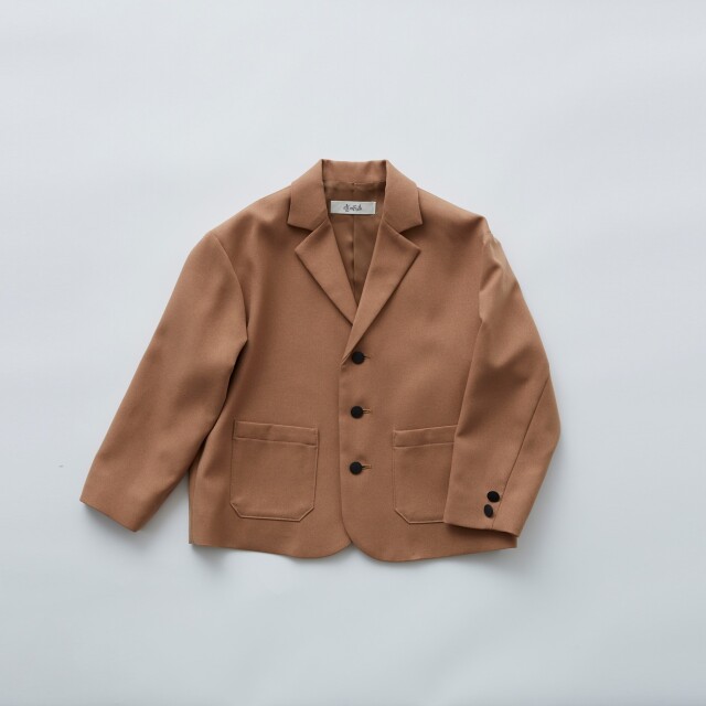 【eLfinFolk】elf-111F07 Ceremony  tailored box jacket