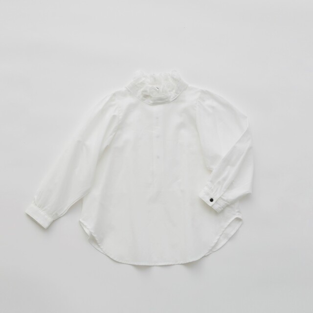 【eLfinFolk】elf-111F17・F23 Ruffled collar  blouse