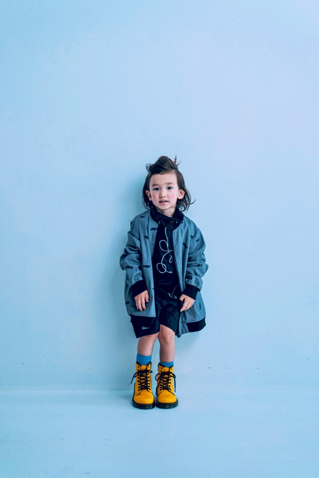 frankygrow】22FWOT-089 “POP”DENIM BLOUSON キッズ～おとなまで 