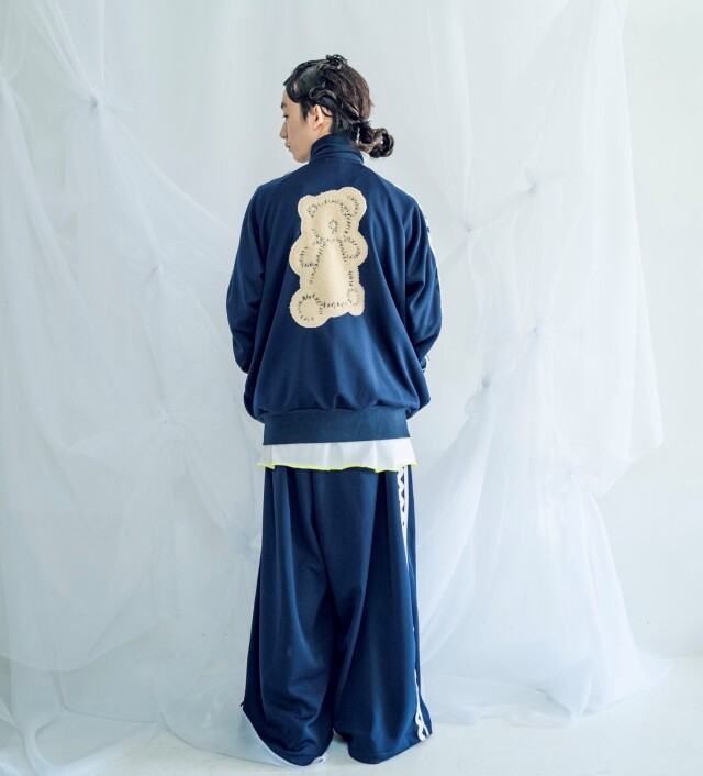 【frankygrow】23FWBT-314 JERSEY ROOMY PANTS