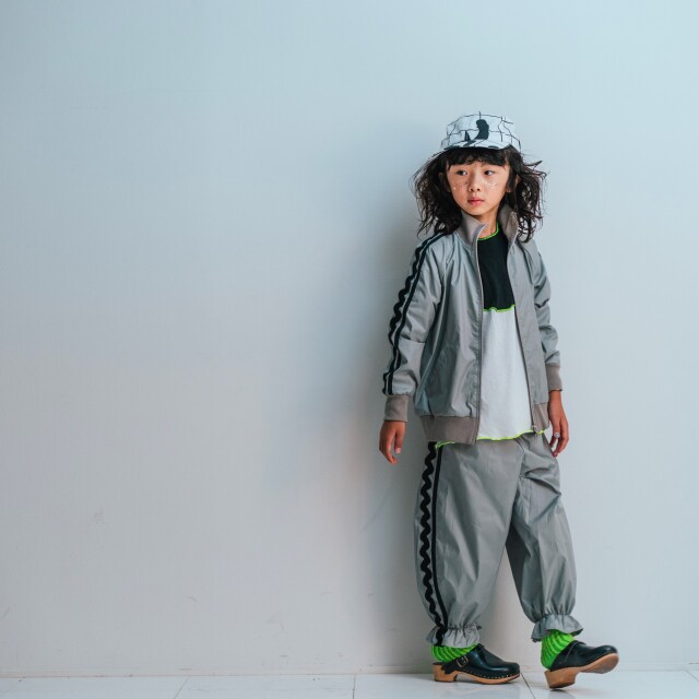 【大注目】 frankygrow】24FWHT-135 WHITE-BLACK CAP GURUGURU ORG.PT ワンピース