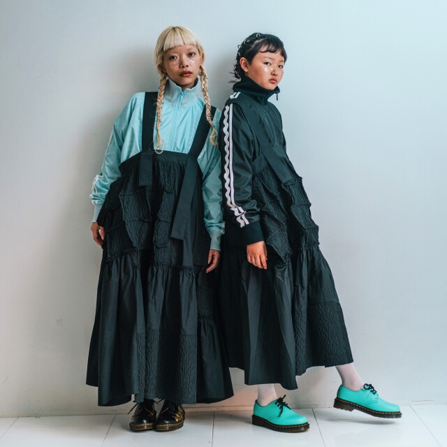 frankygrow】24FWOT-113 KUMA EMBROIDERY PATCH PE TRACK JACKET/BLACK