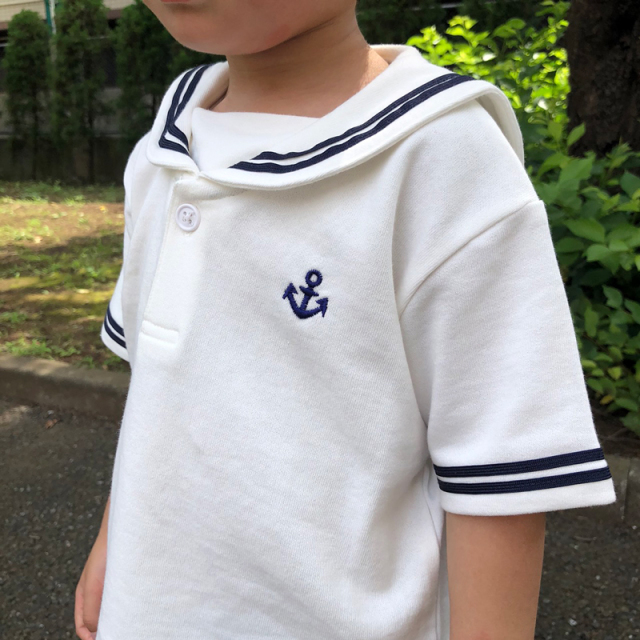 A10 PUTUMAYO マーチングバンド　カットソー　トップス　セーラー襟 A10 PUTUMAYO マーチングバンド カットソー トップス セーラー襟