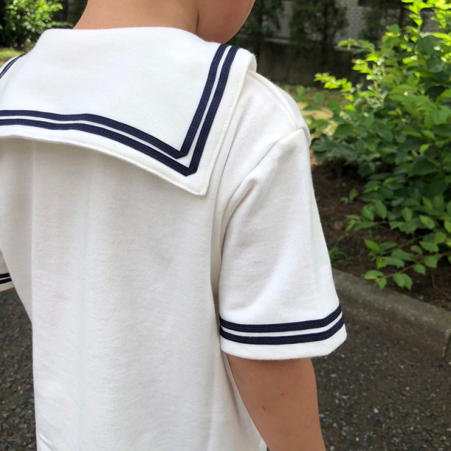 セーラー襟Tシャツ