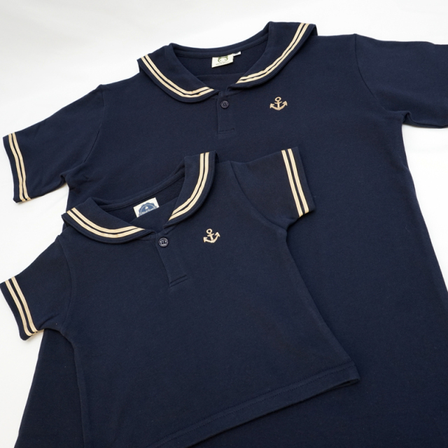 セーラー襟Tシャツ