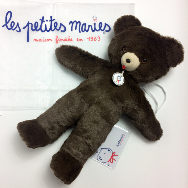 les petites maries くまのぬいぐるみ【TOINOU】 Les Petites Maries TOINOU（テディベア）｜オブジェ