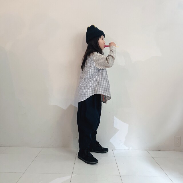 minnano×frankygrow】MF25FWBT-007 HORSE CLOTH VINTAGE TEPERED PANTS