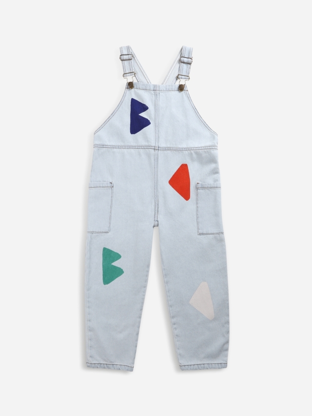 【BOBOCHOSES】Drop1「I'm a Poet」122AC120 B.C colors denim dungaree