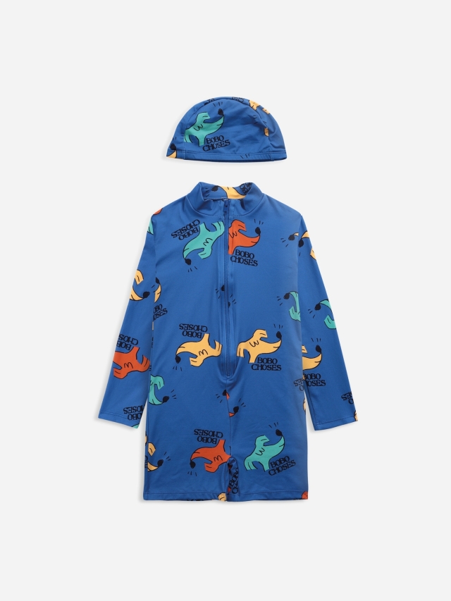 【BOBOCHOSES】Drop1「I'm a Poet」122AC144 Sniff Dog all over swim pack
