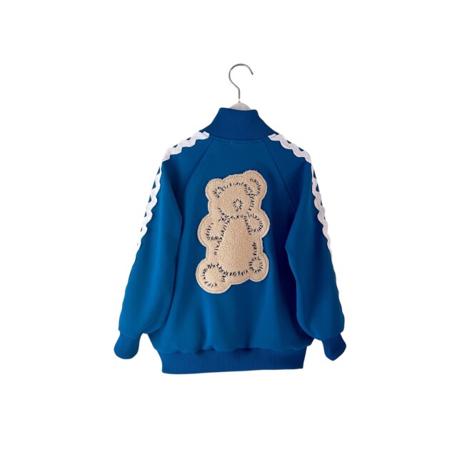 frankygrow】25FWOT-120 KUMA EMBROIDERY PATCH TRACK JACKET