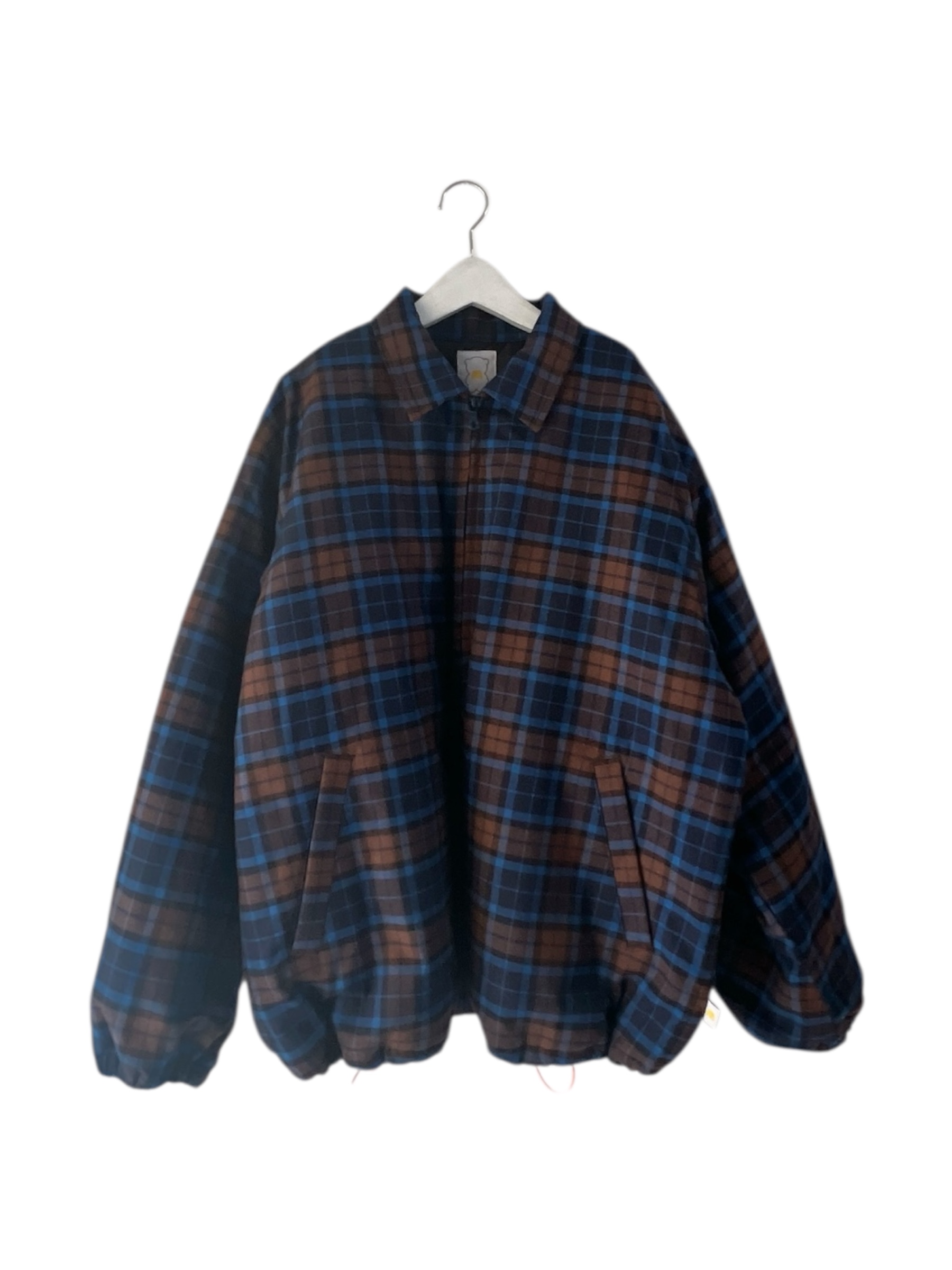 【minnano×frankygrow】MF26FWOT-010 FRANNEL CHECK BLOUSON
