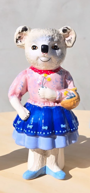 【Nathalie Lete】rice & Nathalie Lete Ceramic Vase Koala