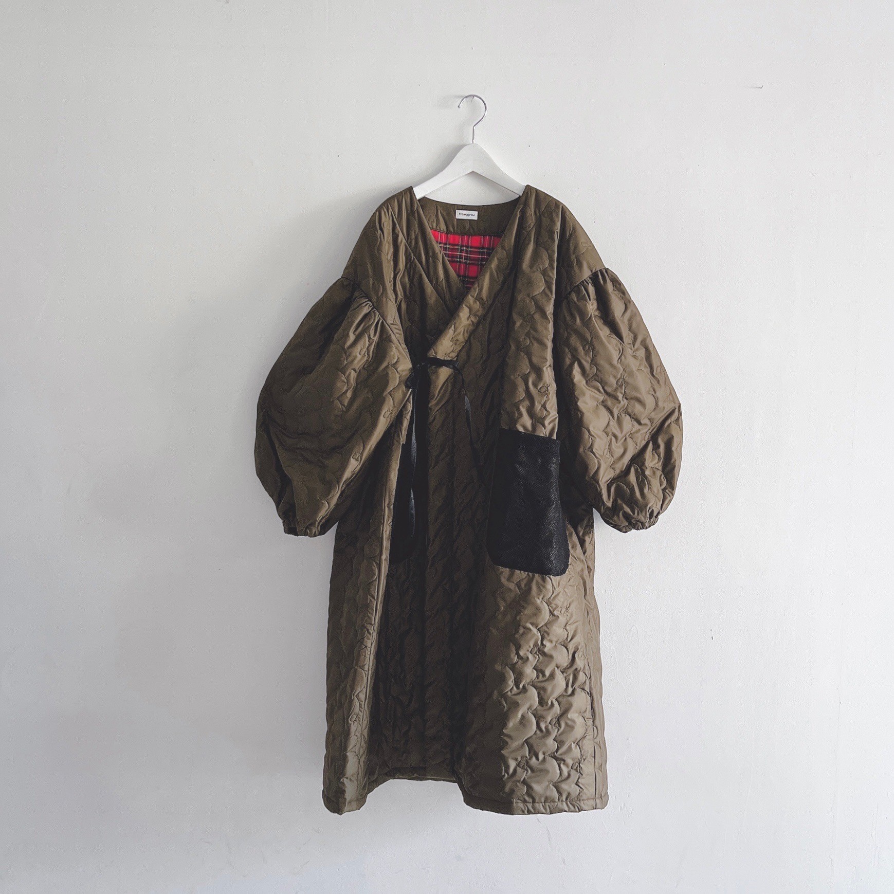 【frankygrow】24FWOT-112 Wata KUMA GURUGURU QUILTING GOWN