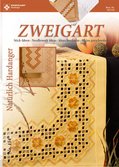 〔Zweigart〕　図案集　Hardanger　No.154