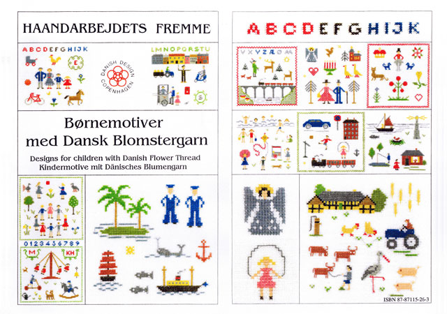 Fremme〕 図案集 52-2100 Children Motifs 【在庫あり】 Stitch House