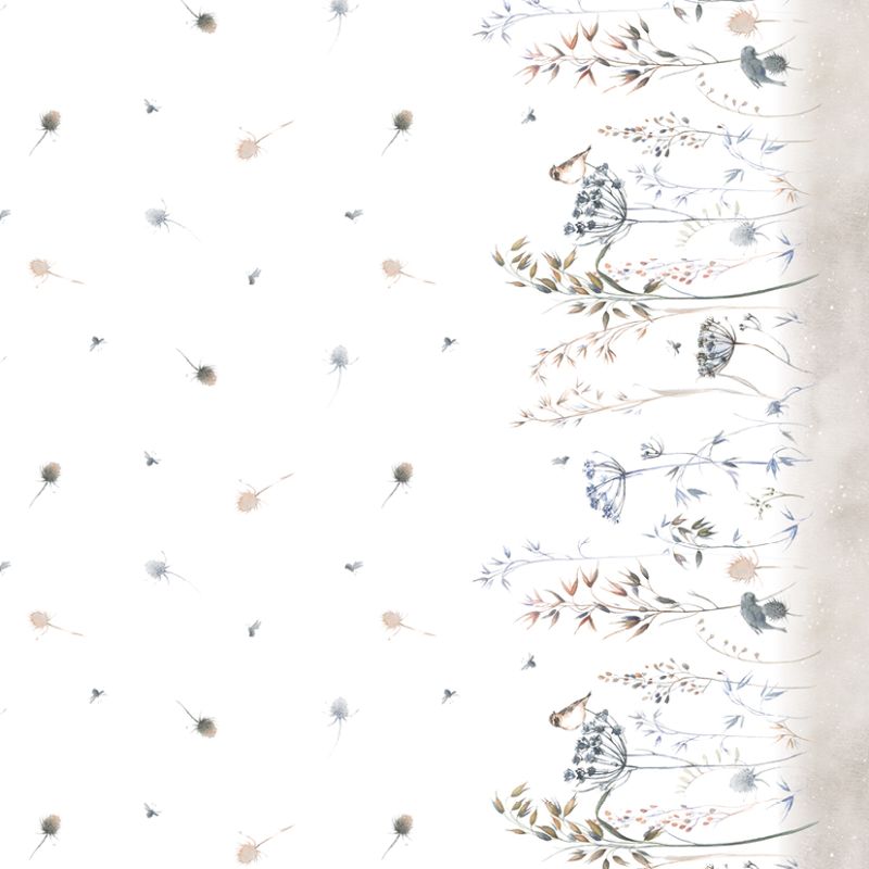 **〔Acufactum〕　A-3523-1400-270　リネン生地 / 草原（限定コレクション）