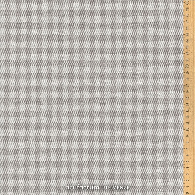 **〔Acufactum〕　A-3523-1605-06　生地 / Klein Karo / グレー　<Happy Point 5倍>