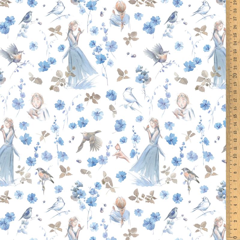 **〔Acufactum〕　A-3523-2001　コットン生地 / 私の小さな友達