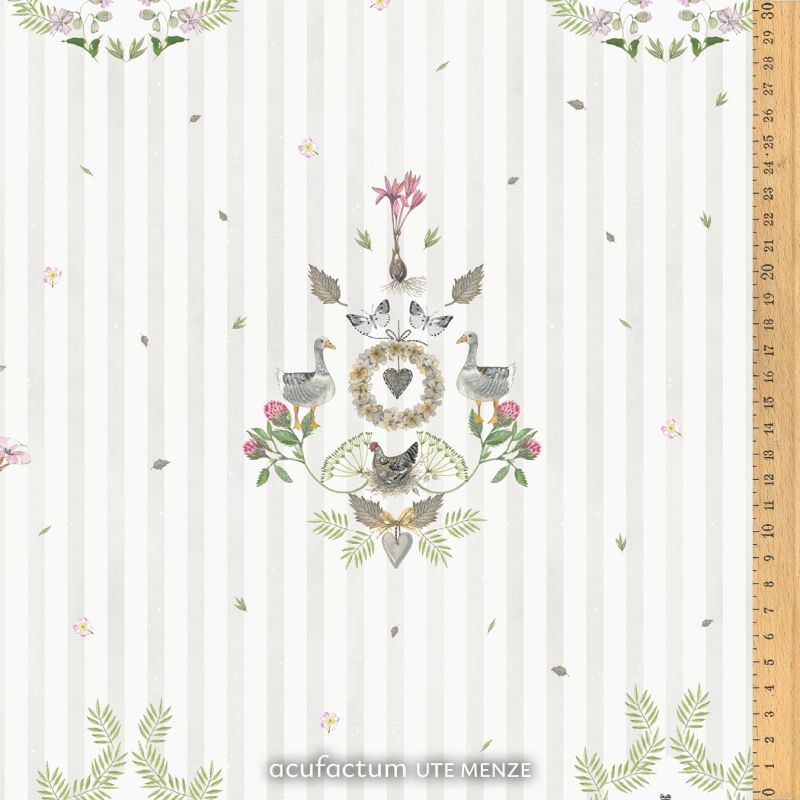 **〔Acufactum〕　A-3523-2016　コットン生地 / カントリーハウス・オーナメント　<Happy Point 5倍>