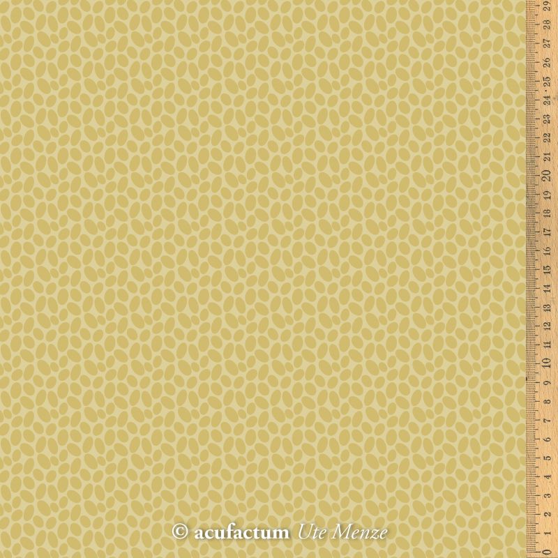 **〔Acufactum〕　A-3523-848　生地 / ぺブル - 黄土色