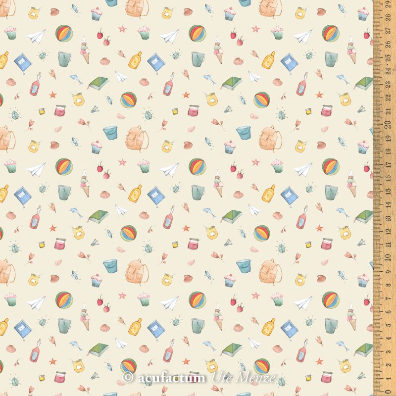 **〔Acufactum〕　A-3523-867　生地 / 夏の楽しみ