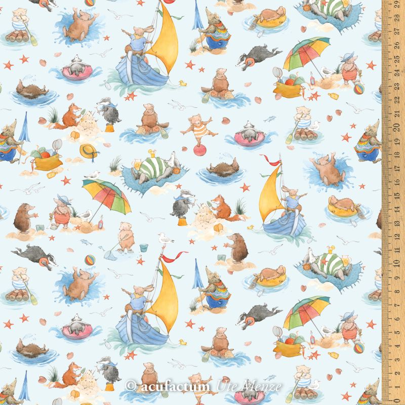 **〔Acufactum〕　A-3523-869　生地 / 陸が見える！