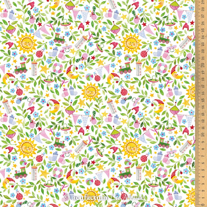 **〔Acufactum〕　A-3523-873　生地 / 赤ちゃんの幸せ