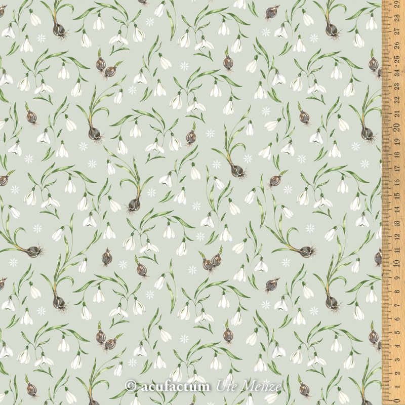 **〔Acufactum〕　A-3523-875　生地 / スノードロップ