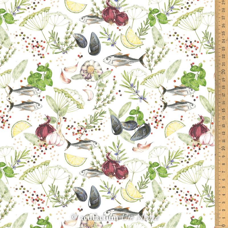 **〔Acufactum〕　A-3523-877　生地 / 地中海料理