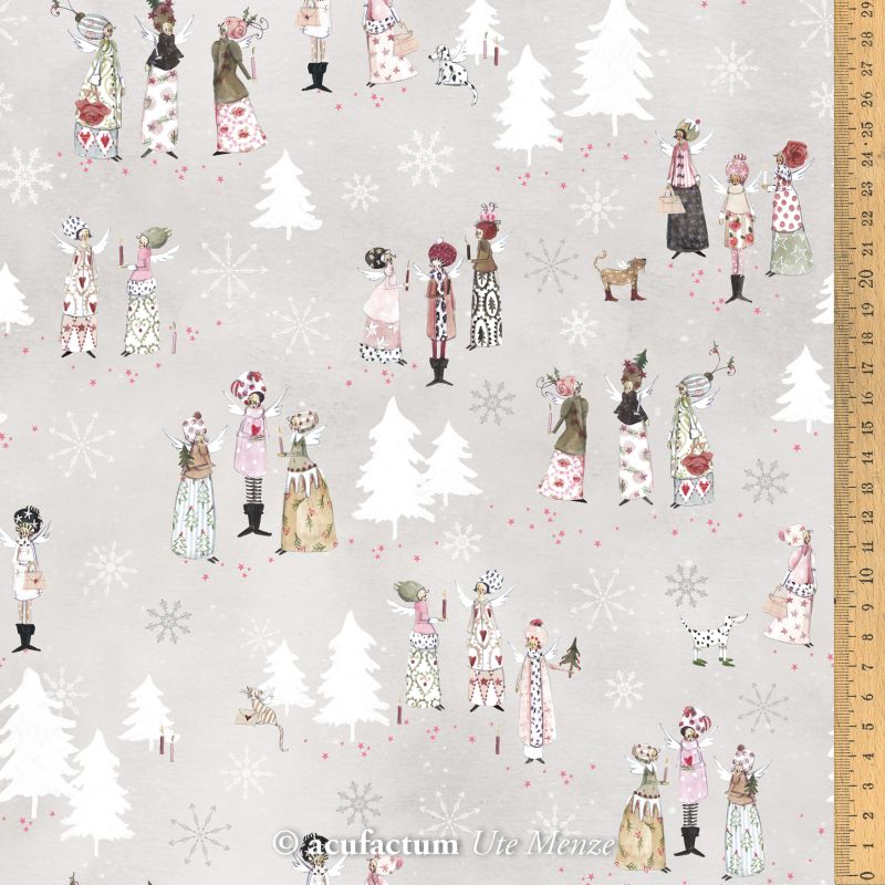 **〔Acufactum〕　A-3523-949　生地 / 冬の森の天使