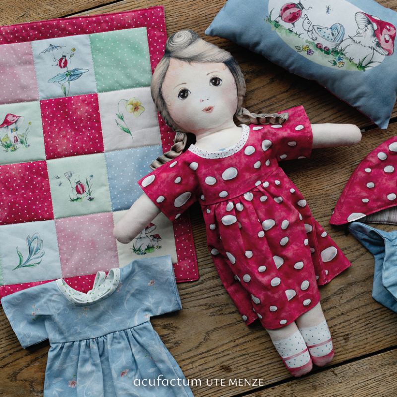 **〔Acufactum〕　A-3523-995　パネル生地 / Lotti's Darling