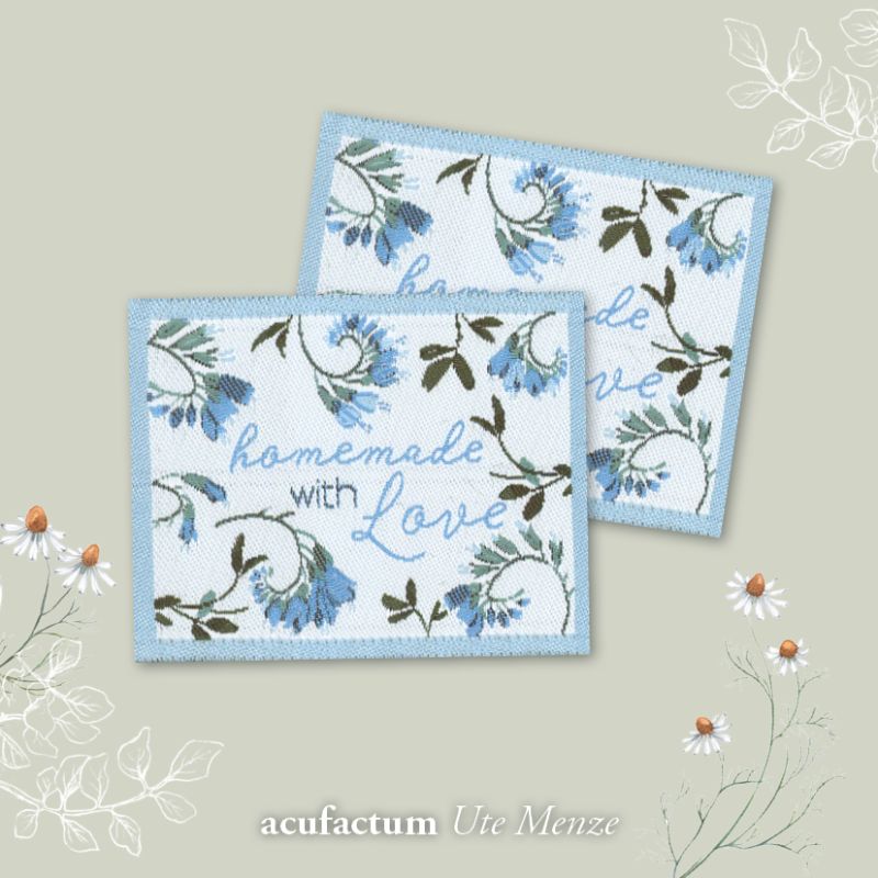 〔Acufactum〕　A-35392　織ラベル / Patch / Homemade