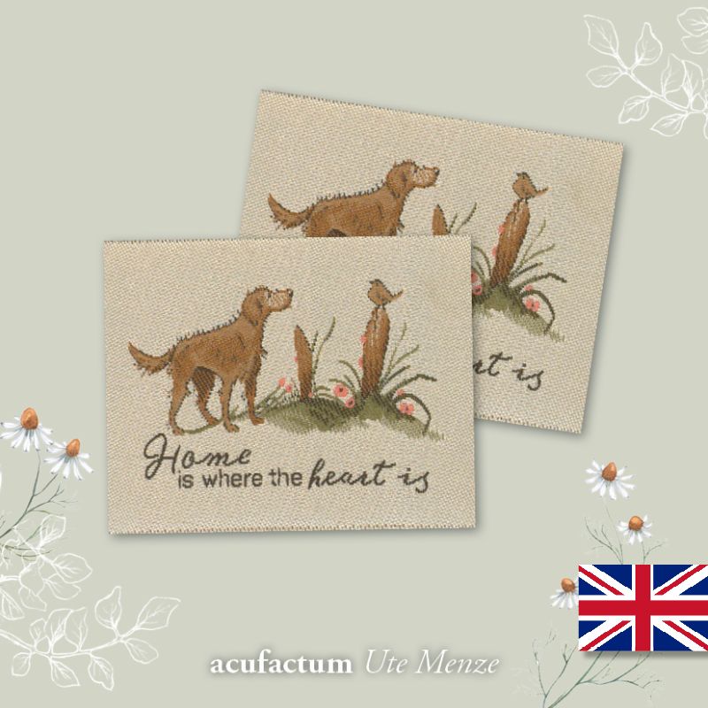 〔Acufactum〕　A-35396　織ラベル / Patch / Home