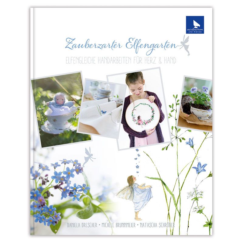 〔Acufactum〕　図案集　A-4037　Zauberzarter Elfengarten