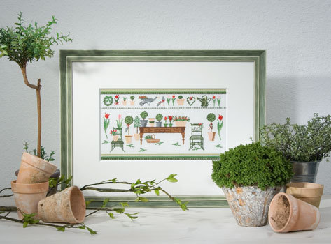 〔Acufactum〕　図案　A-82138　Gartenzeit