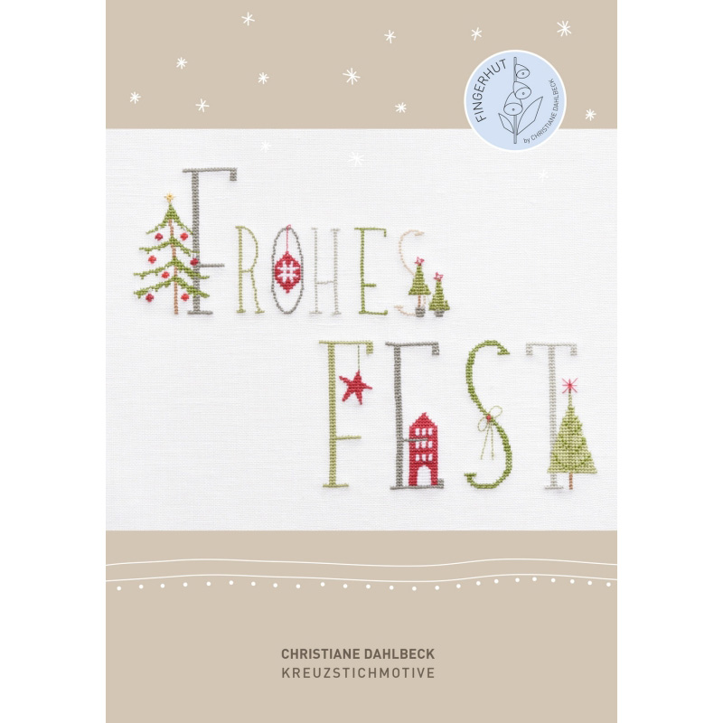 〔Fingerhut〕　図案集　B-143　Frohes Fest　【在庫あり】