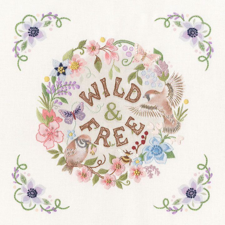 〔Bothy Threads〕　クリエイティブ刺繍キット　ECA5