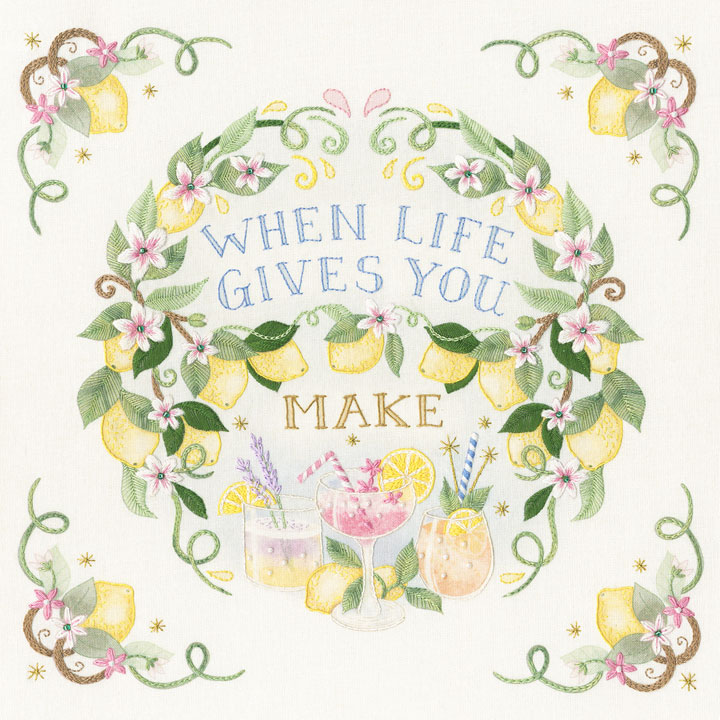 〔Bothy Threads〕　クリエイティブ刺繍キット　ECA6