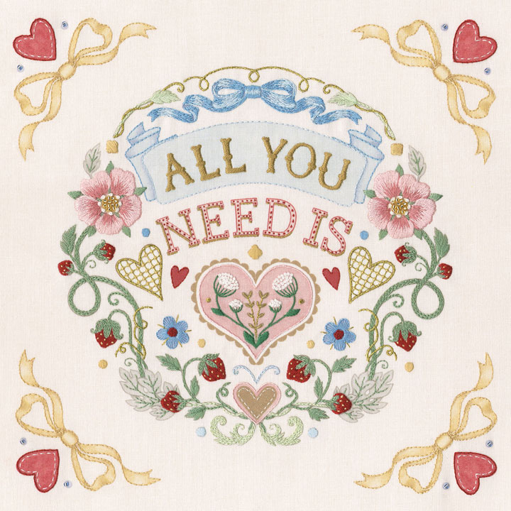 〔Bothy Threads〕　クリエイティブ刺繍キット　ECA7