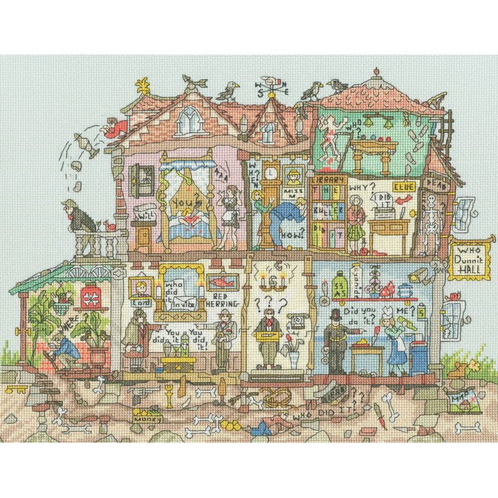 Bothy Threads〕 刺繍キット XCT46（箱） Stitch House