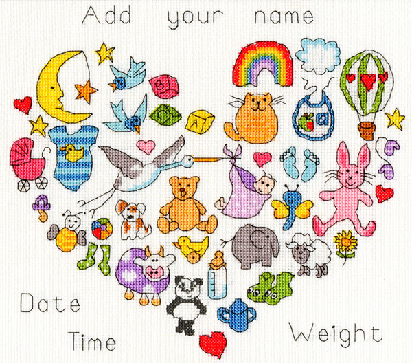 〔Bothy Threads〕　刺繍キット　BT-XJA7　　